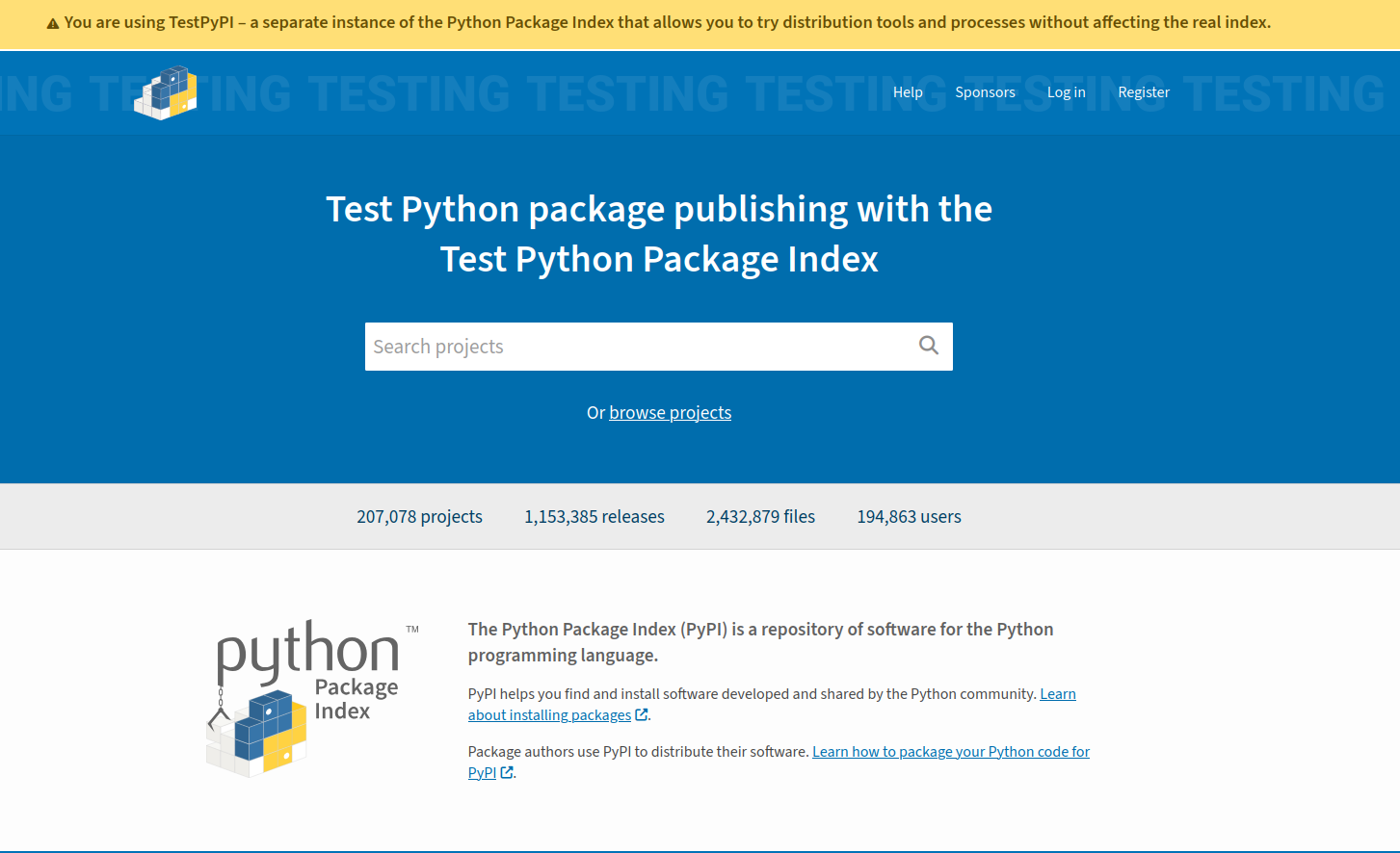 testpypi